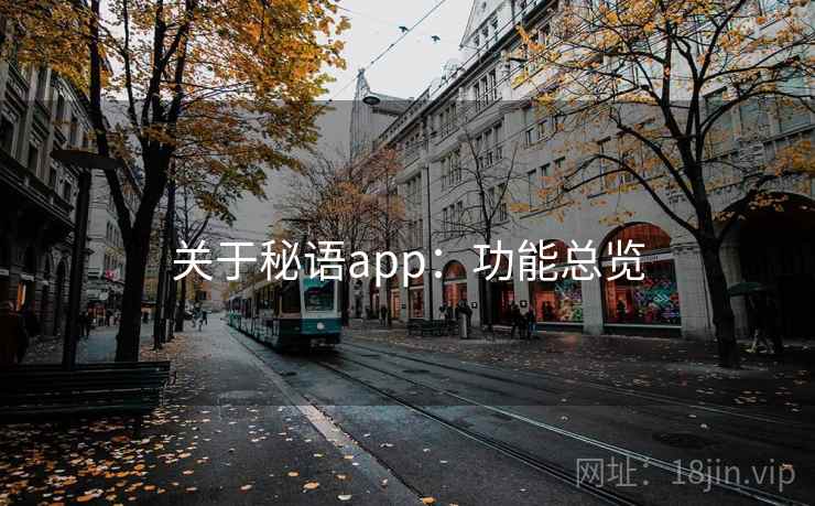 关于秘语app：功能总览